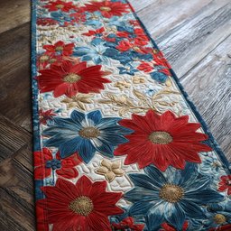 Americana Petal Lane Table Runner - Made to Order TABLE928