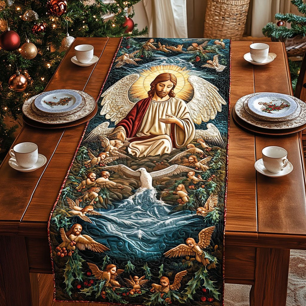 Angelic Devotion Table Runner - Made to Order TABLE928