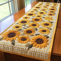 Amber Meadow Table Runner - Made to Order TABLE928
