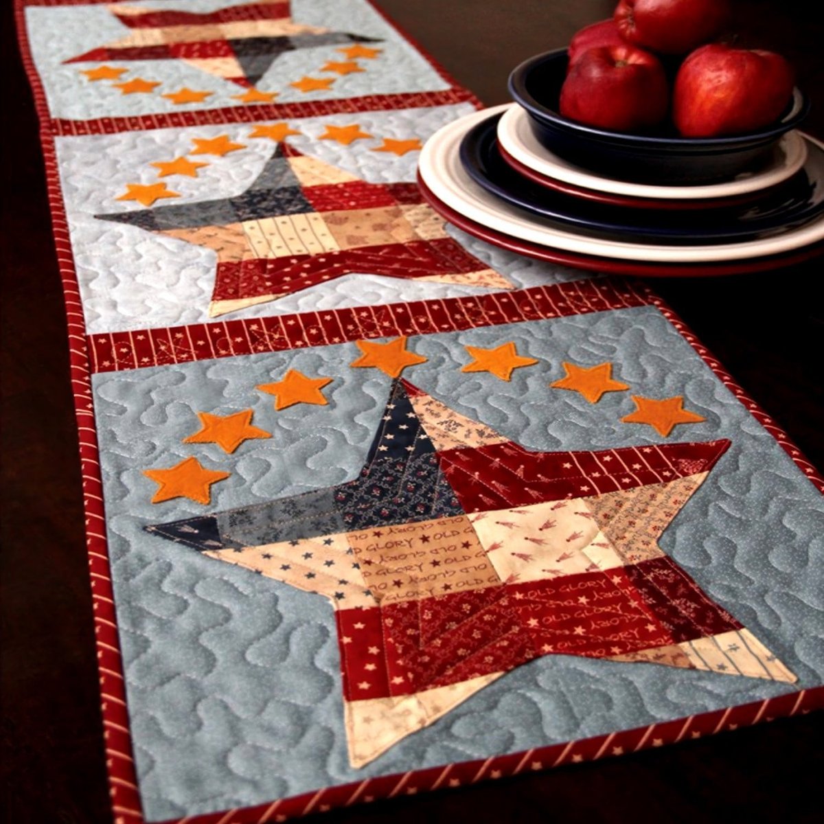American Heritage Table Runner - Made to Order TABLE928