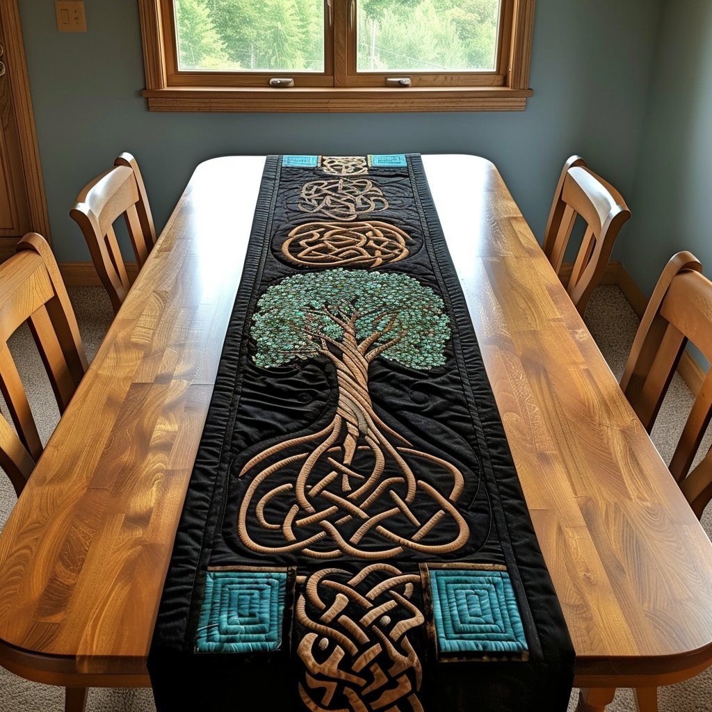 Ancient Tree of Life Table Runner - Made to Order TABLE928