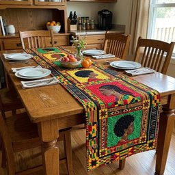 Afro Culture Table Runner - Made to Order TABLE928