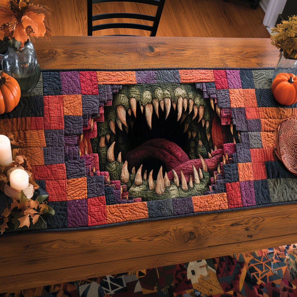 Abyss of Fangs Table Runner - Made to Order TABLE928