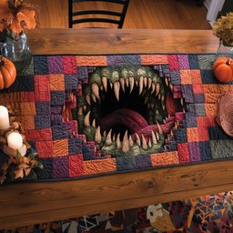 Abyss of Fangs Table Runner - Made to Order TABLE928