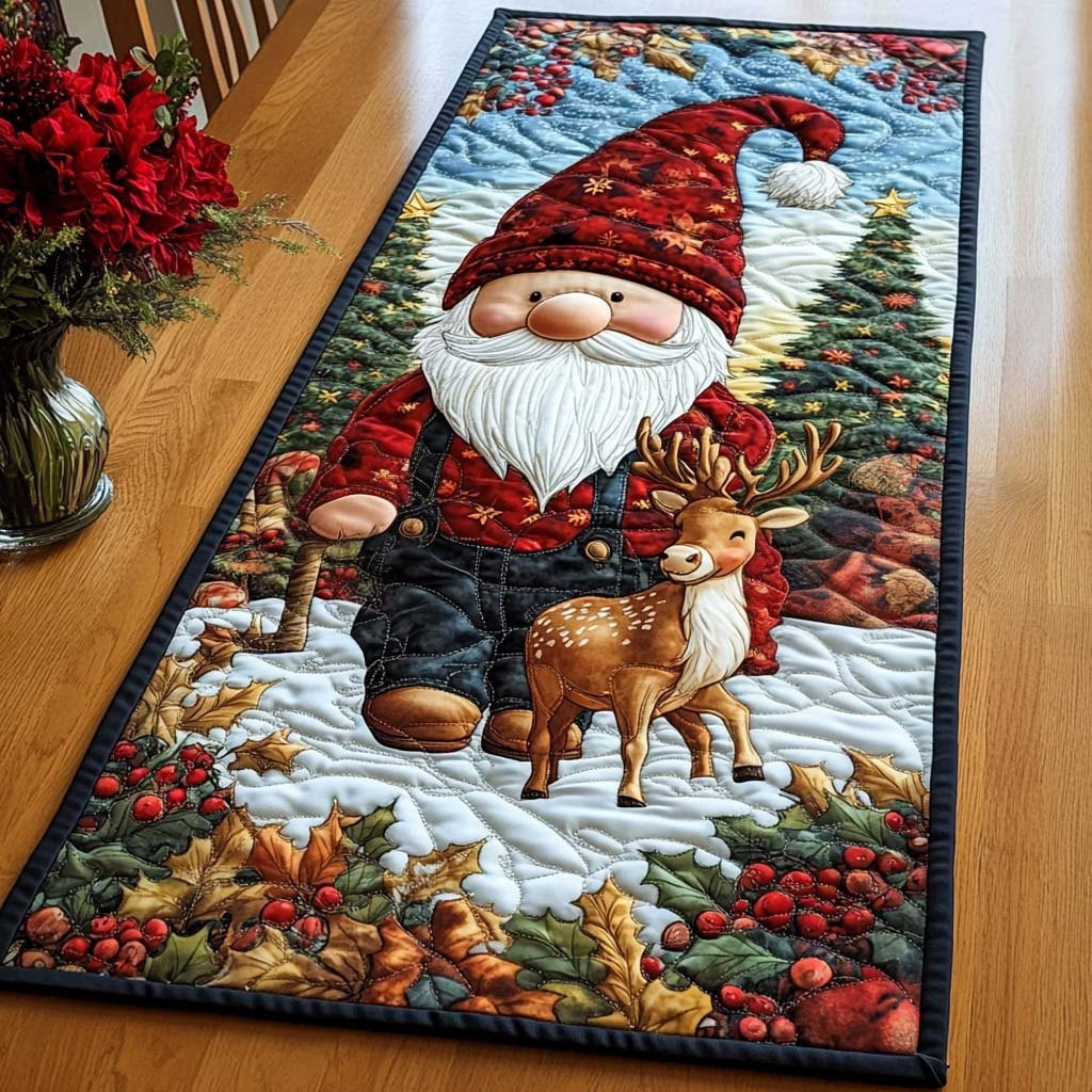 Whimsical Christmas Eve Table Runner - Made to Order TABLE928