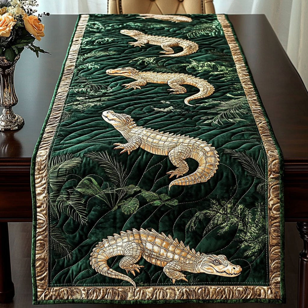 Alligator Adventure Table Runner - Made to Order TABLE928
