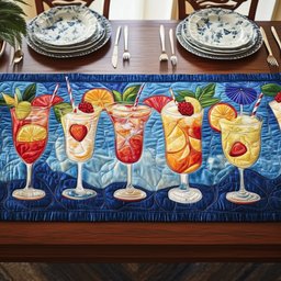 Aloha Cocktails Table Runner - Made to Order TABLE928