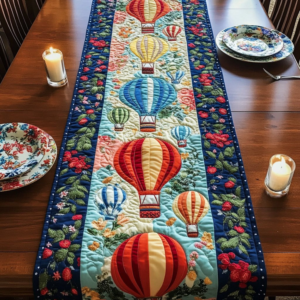 Airborne Magic Table Runner - Made to Order TABLE928