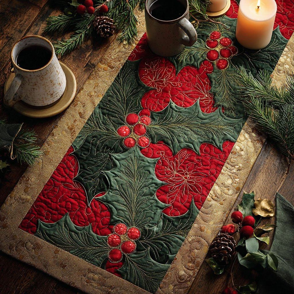 Yuletide Dream Table Runner - Made to Order TABLE928