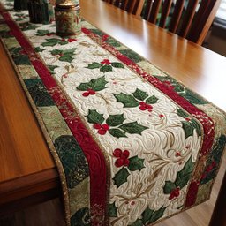 Mistletoe Dream Table Runner - Made to Order TABLE928