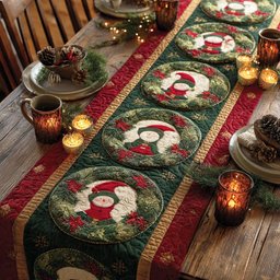 Jolly Tree Table Runner - Made to Order TABLE928