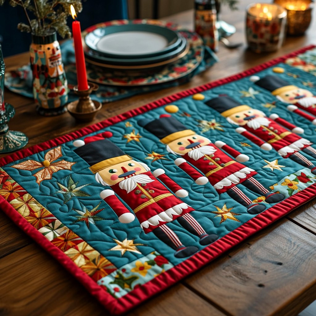 Joyful Nutcracker Table Runner - Made to Order TABLE928