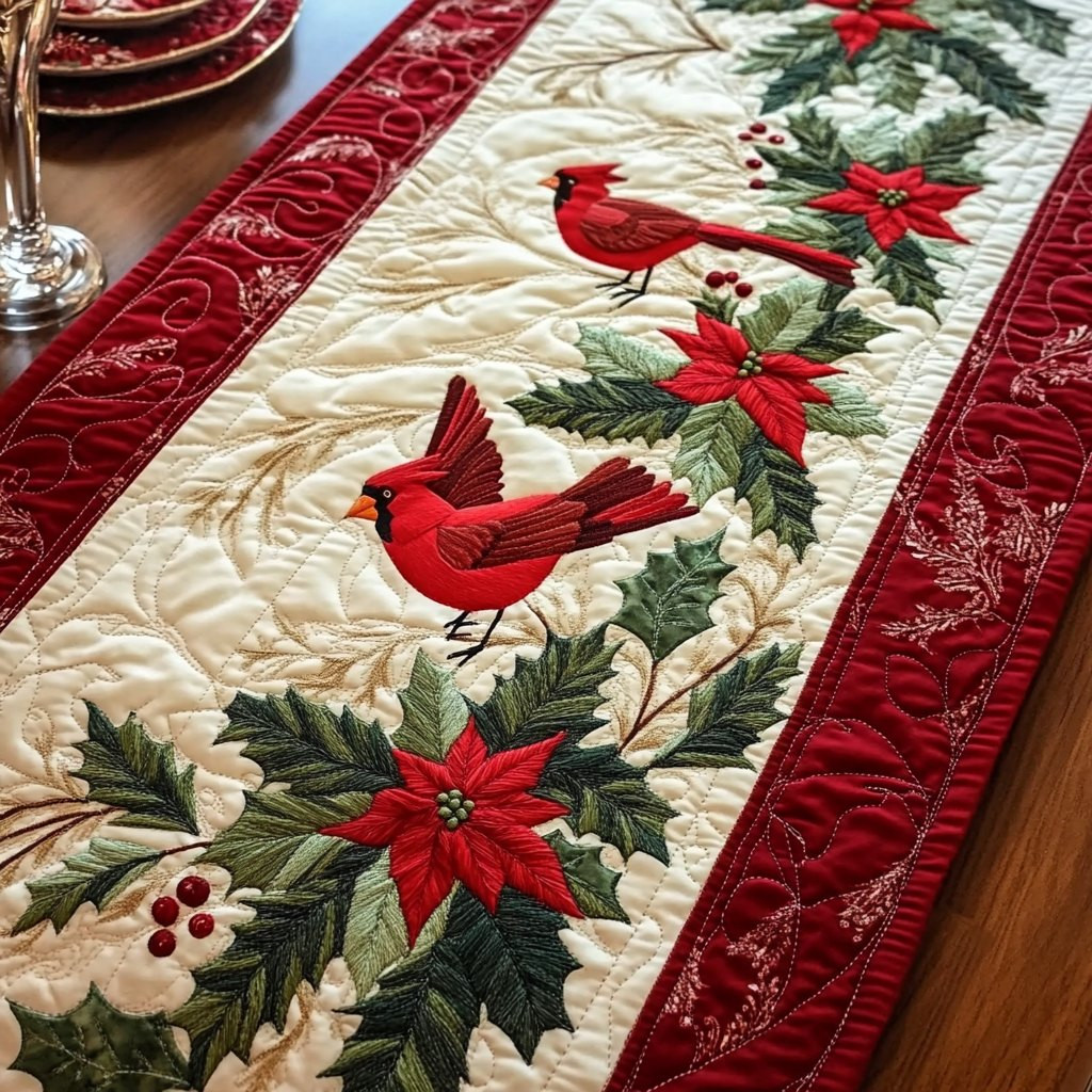 Mistletoe Majesty Table Runner - Made to Order TABLE928