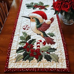 Jolly Hummingbird Table Runner - Made to Order TABLE928