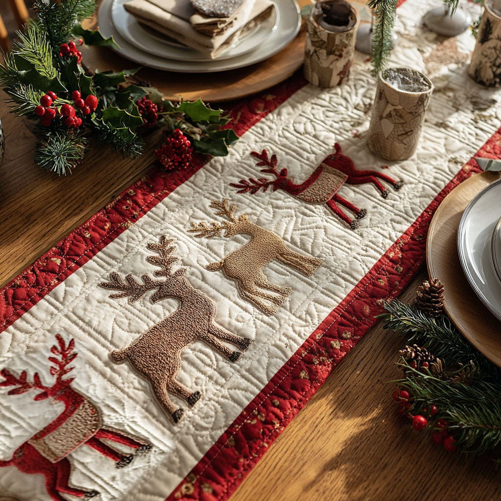 Midnight Sleigh Table Runner - Made to Order TABLE928