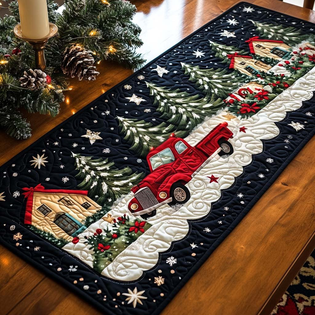 Jolly Tidings Table Runner - Made to Order TABLE928
