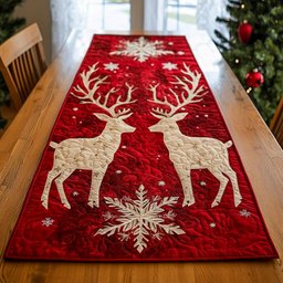 Reindeer Frost Table Runner - Made to Order TABLE928