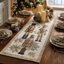Nutcracker Elegance Table Runner - Made to Order TABLE928