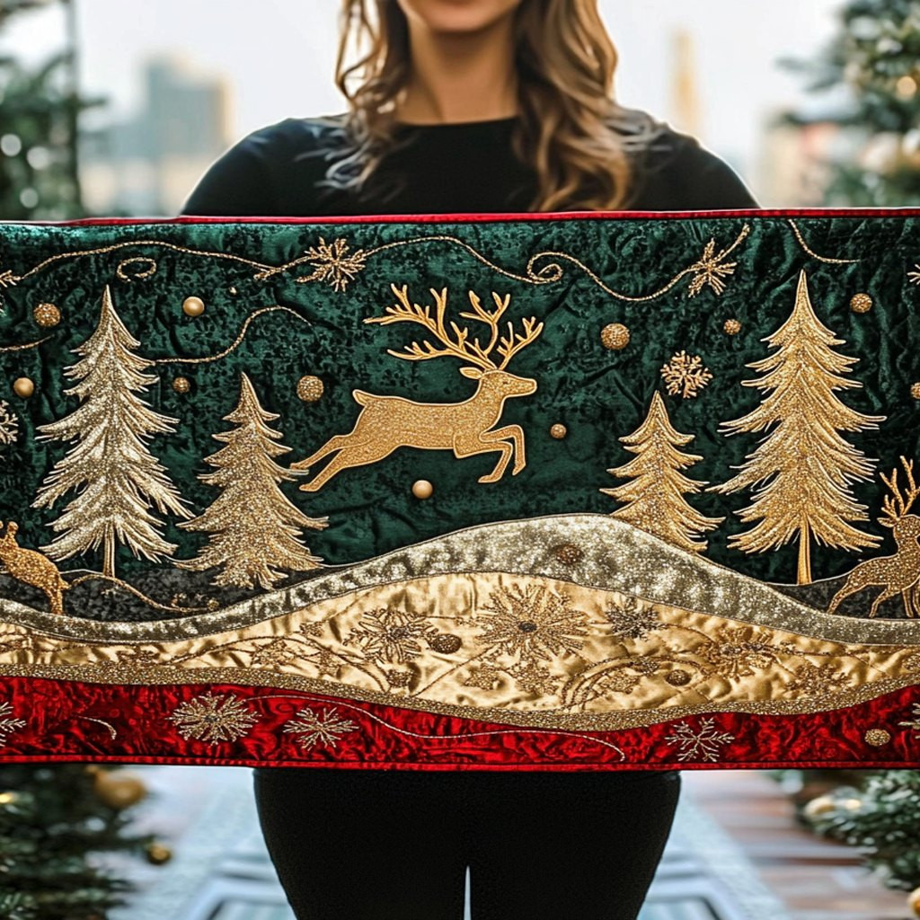 Reindeer Wonder Table Runner - Made to Order TABLE928
