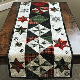 Joyful Christmas Traditions Table Runner - Made to Order TABLE928