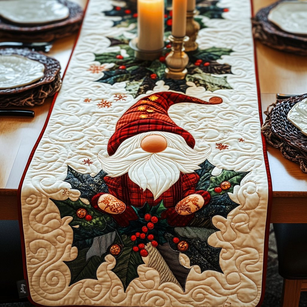 Jolly Holly Table Runner - Made to Order TABLE928