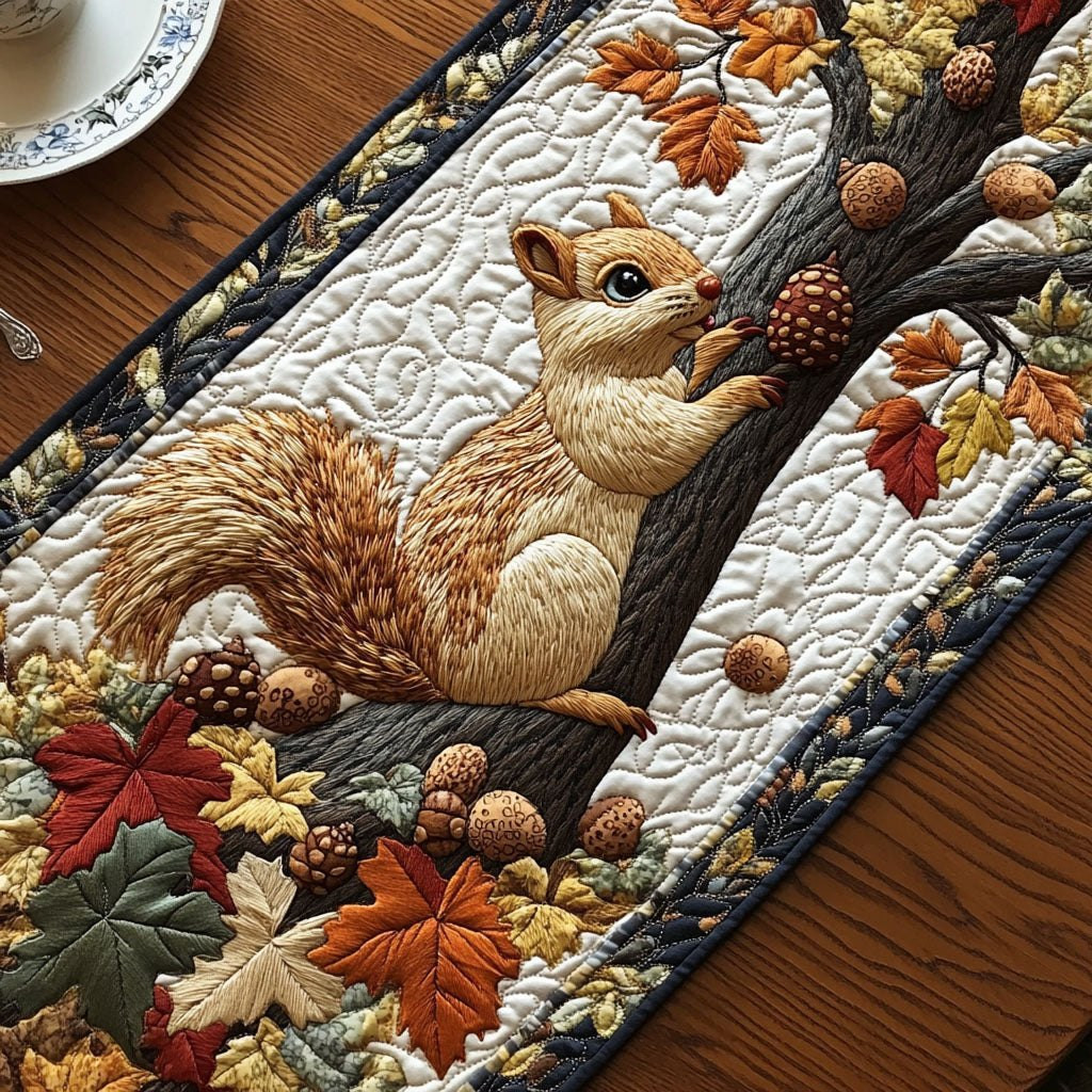 Nutcracker Squirrel Table Runner - Made to Order TABLE928
