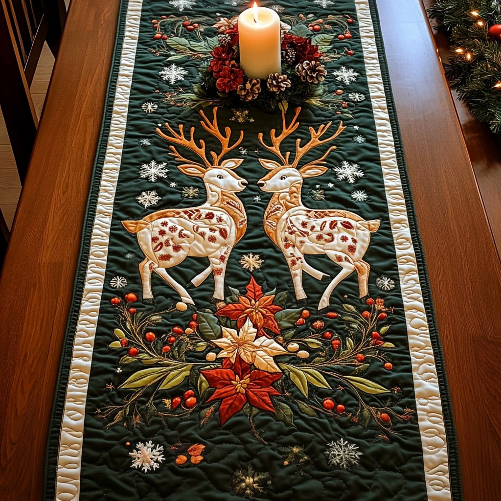 Reindeer Wonderland Table Runner - Made to Order TABLE928