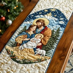 Nativity Serenity Table Runner - Made to Order TABLE928