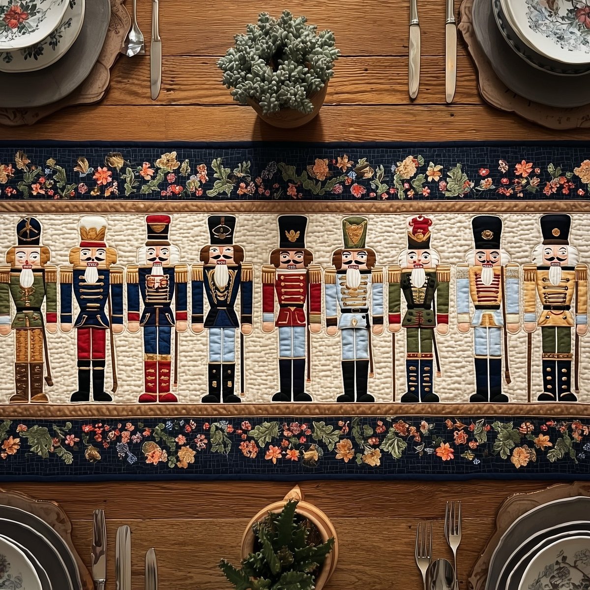 Nutcracker Guard Table Runner - Made to Order TABLE928