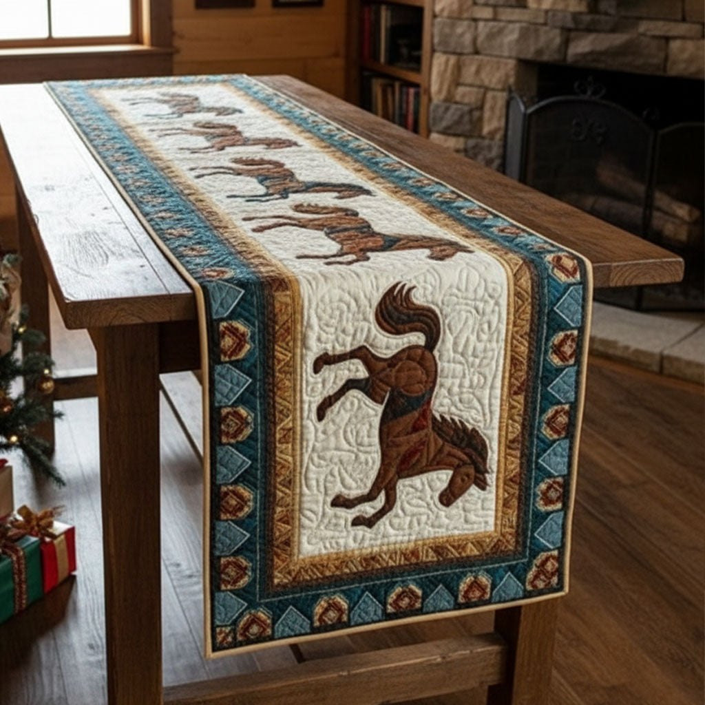 Gallop Dreams Christmas Table Runner - Made to Order TABLE928