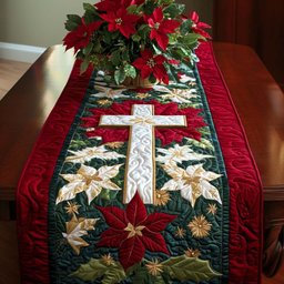 Holy Christmas Table Runner - Made to Order TABLE928