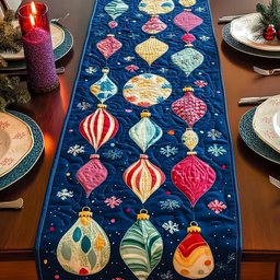 Holly Jolly Glow Table Runner - Made to Order TABLE928