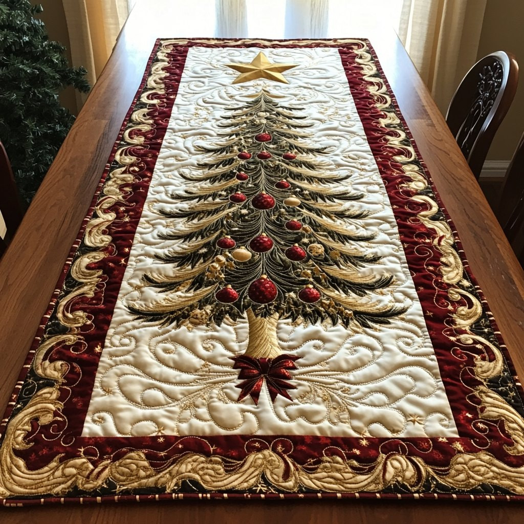 Festive Night Table Runner - Made to Order TABLE928