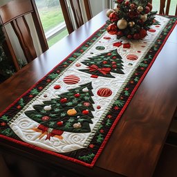 Festive Forest Lane Table Runner - Made to Order TABLE928
