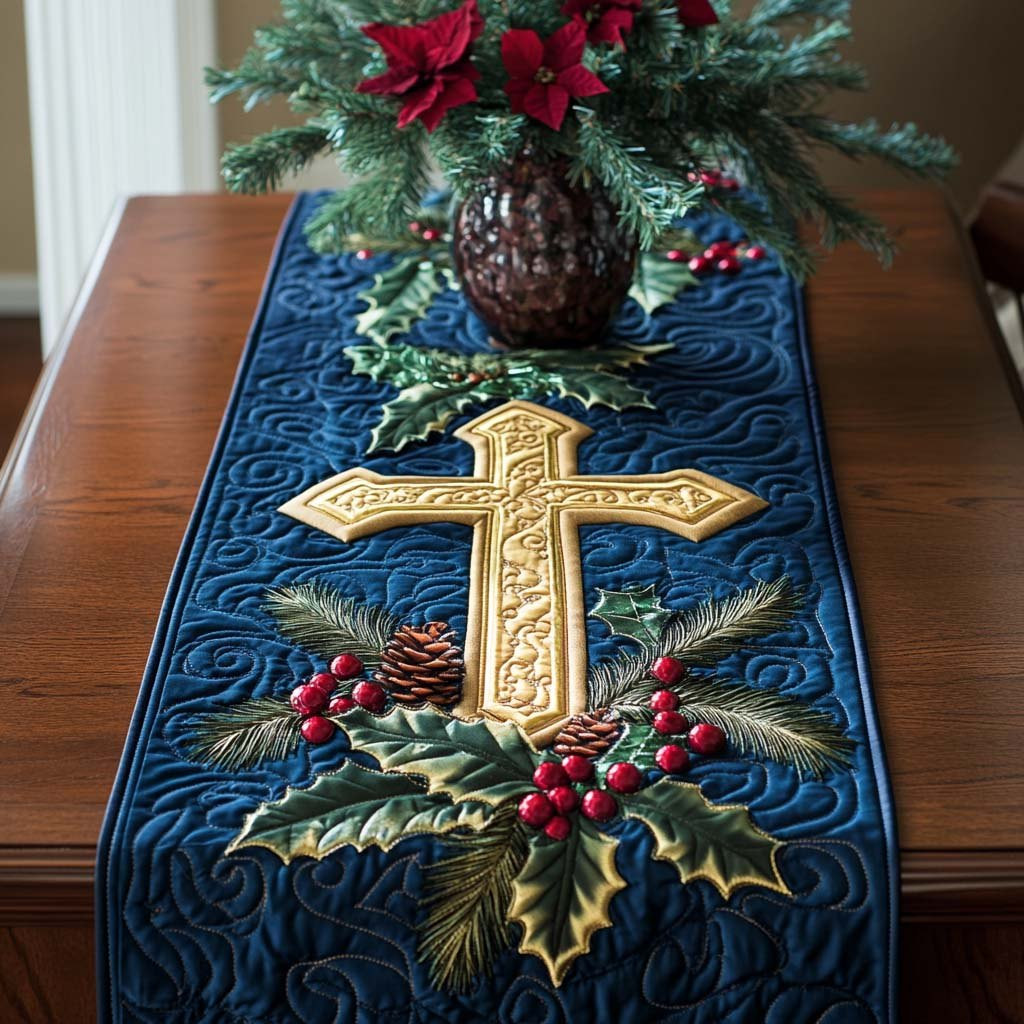 Faithful Christmas Table Runner - Made to Order TABLE928