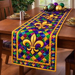 Festive Fleur Sparkle Table Runner - Made to Order TABLE928