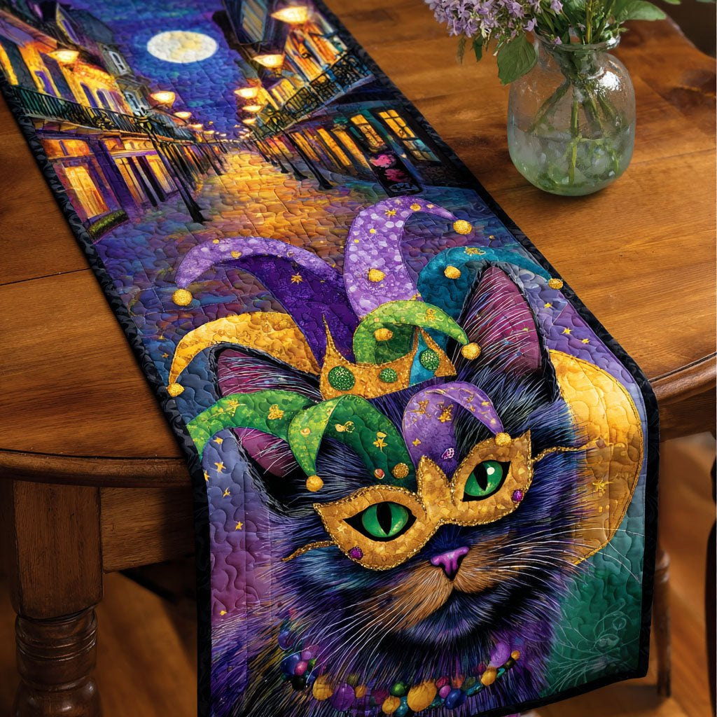 Festive Cat Table Runner - Made to Order TABLE928