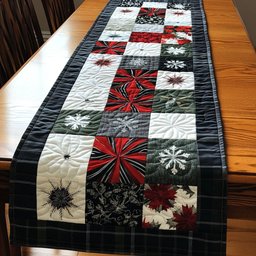 Festive Winter Wonderland Table Runner - Made to Order TABLE928