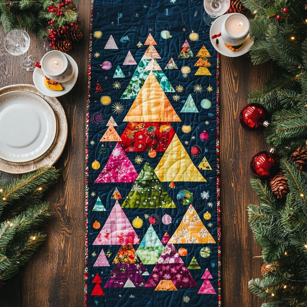 Christmas Candlelight Wishes Table Runner - Made to Order TABLE928