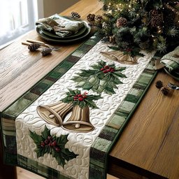 Christmas Chime Table Runner - Made to Order TABLE928