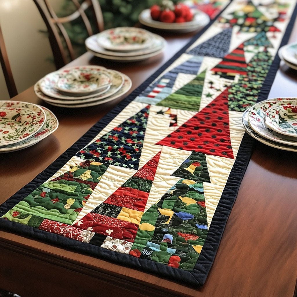 Christmas Snowfall Memories Table Runner - Made to Order TABLE928