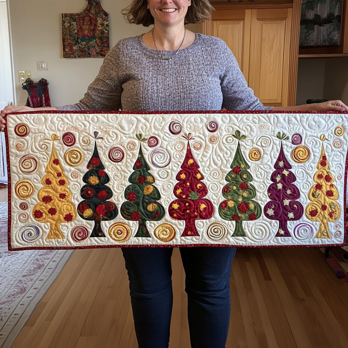 Christmas Morning Glow Table Runner - Made to Order TABLE928