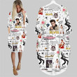ELV BATWING POCKET DRESS TL