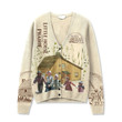 LHOTP Knitted Fleece Cardigan With Button Closure LA