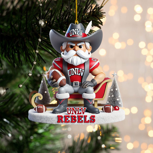 UNLV Christmas Ornament LA
