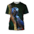 All Over Printed Parrots Shirts H403