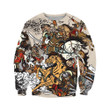 3D All Over Print Mongol Warrior Hoodie
