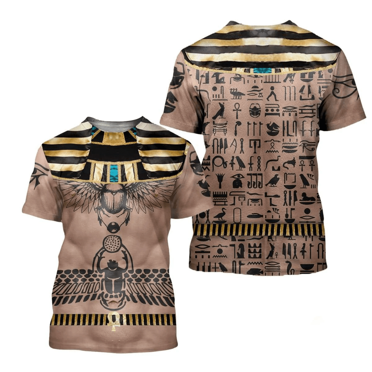 3d all over printed anubis tattoo shirts-Apparel-MP-T-Shirt-S-Vibe Cosy™