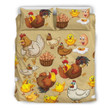 Funny Chicken & Egg Bedding Set
