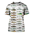 3D All Over Printed Fish Shirts and Shorts